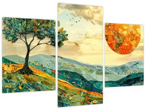 Tablou - Ilustrație peisaj (90x60 cm)