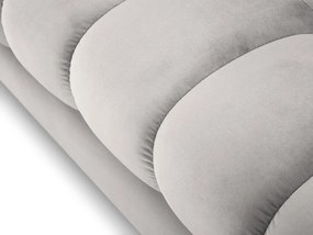 Canapea Bali 3 locuri velvet/picioare gold L177 cm