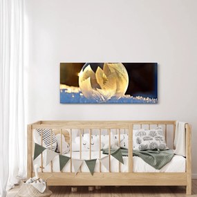 Tablou cu bulină înghețată (120x50 cm)