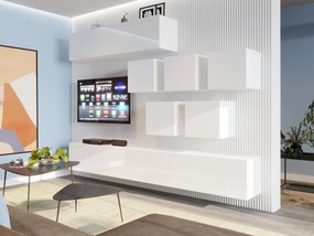 Mobilier living Berny 62 (alb + Alb lucios). 1087186