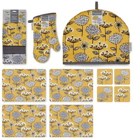 Set de textile pentru bucătărie 13 buc. Retro Meadow – Cooksmart ®