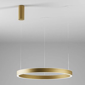Lustra LED circulara diametru 80cm CRISEIDE, alb, negru sau auriu