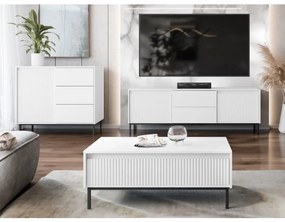 Set mobilier living Somkera II (alb + Negru) . 1105974