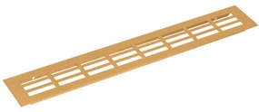 Grilaj aerisire finisaj Auriu anodizat