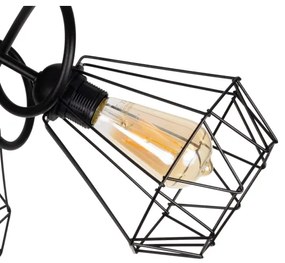 Lustră pe cablu DIAMENT 3xE27/60W/230V