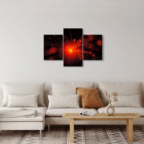 Tablou cu abstacție sclipire (90x60 cm)