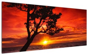 Tablou - Apus de soare (120x50 cm)