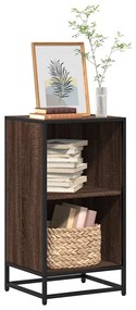 vidaXL Bibliotecă, stejar maro, 40x35x76 cm, lemn prelucrat