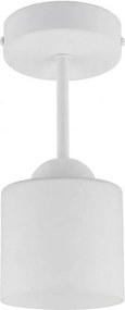 BRILAGI - LED lustră aplicată RETRO GLASS 1xE27/60W/230V Ø 10 cm albă