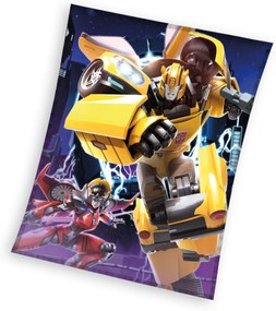 Transformers Crimsonbyte pătură coral fleece 150x200cm