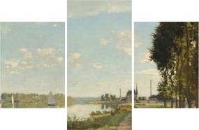 Tablou - Claude Monet, Argenteuil, reproducere (90x60 cm)