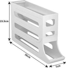 Organizator de ouă pentru frigider