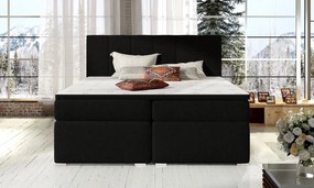 Pat lemn masiv boxspring Bolero 180X200