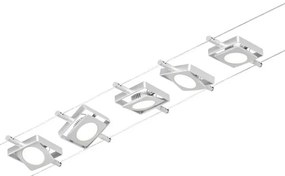 Paulmann 94420 - Set 5x LED 4,5W spot MAC 230V crom mat satinat