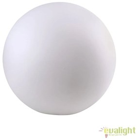 Lampa decorativa de exterior diam.60cm Globo alb 37273 HT