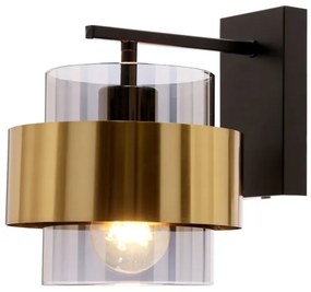 Lampă de perete SPIEGA 1xE27/60W/230V auriu/negru