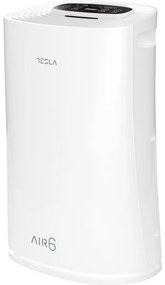 Purificator de aer Tesla Tara 6, Smart, Wi-Fi, filtru HEPA, Timer, Pana la 32 m2, Alb