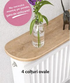 Raft perete, suport calorifer, nuc, Homs, 80x18 cm, L005