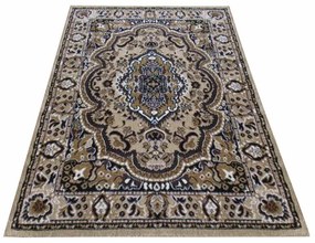 Covor la bucată maro cu model oriental Lăţime: 80 cm | Lungime: 150 cm