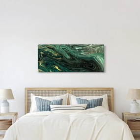 Tablou - Marmură verde (120x50 cm)