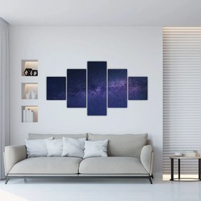 Tablou  cerului nocturn (125x70 cm), în 40 de alte dimensiuni noi