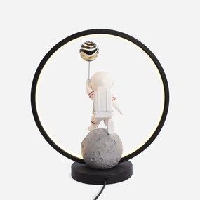 Lampă LED de masă Zuma Line EX04F307U-1 ASTRONAUT LED/4W/5V negru