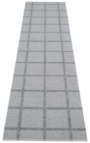 Covor tip traversă pentru interior și exterior gri 70x300 cm Ada Grey – Pappelina