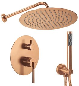 Set de dus incastrat Rea Argon cupru periat + BOX