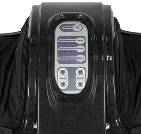 Aparat de masaj Serenity pentru picioare-negru lucios