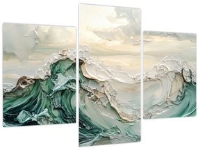 Tablou - Abstracție Marină 3D (90x60 cm)