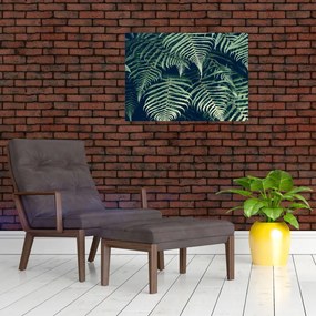 Tablou cu frunze de ferigă (70x50 cm)