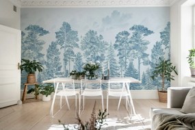 Tapet Scandinavian Bellewood, Vintage Blue, Rebel Walls