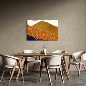 Tablou - Muntele de design Spacefrog N⁰1 (90x60 cm)