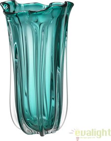 Vaza design elegant Vagabond turcoaz 112572 HZ