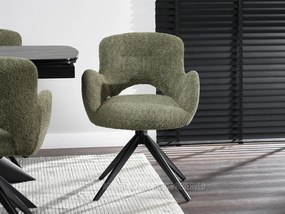 Scaun Milla (verde + negru). 1111185