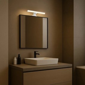 Aplica LED pentru baie protectie IP44 Loric crom