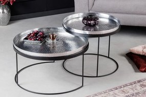 Set de 2 masute design industrial Elements