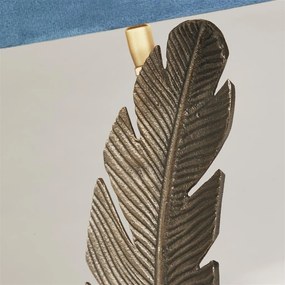 Veioza/Lampa de masa design lux elegant Belle argintiu/velvet