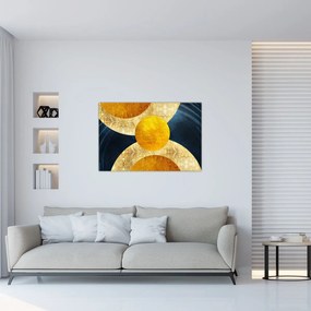 Tablou - Cercuri (90x60 cm)