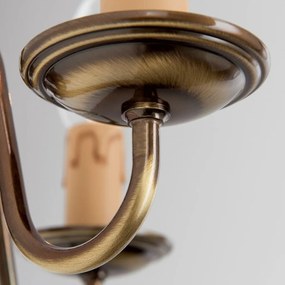 Aplica de perete design rustic FLAMISCH patina