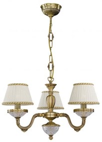 Candelabru din alama 3 brate design italian 6402