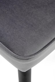 Scaun K446 Velvet Gri – l51 x A55 x h86 cm