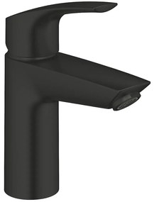 Baterie lavoar Grohe Eurosmart cu ventil click-clack, marime S, negru mat