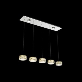 Lustră LED pe cablu Globo 49350-52H AMUR LED/52W/230V 4000K