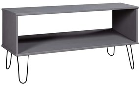 vidaXL Măsuță de cafea New York, gri, lemn masiv de pin