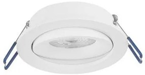 Spot incastrabil orientabil pentru tavan fals / plafon REDO alb