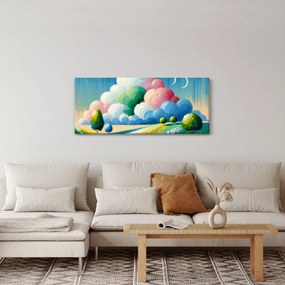 Tablou - Peisaj cu nor (120x50 cm)