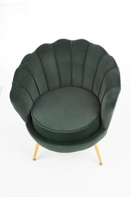 Fotoliu Amorinito velvet verde