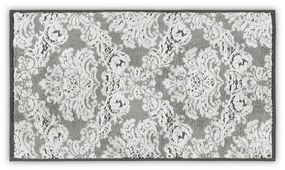 Prosop gri din bumbac 33x33 cm Damask – Foutastic