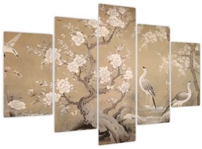 Tablou - Desen animat peisaj japonez (150x105 cm)